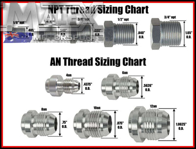 -12An Weld On Bung Male Hose Usa Made Weldable 12 An 12An