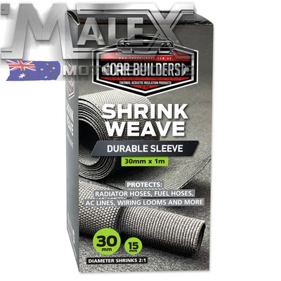2:1 Shrink Weave 20 30 50 & 70 Mm Diameter Roll Length 1M 30Mm