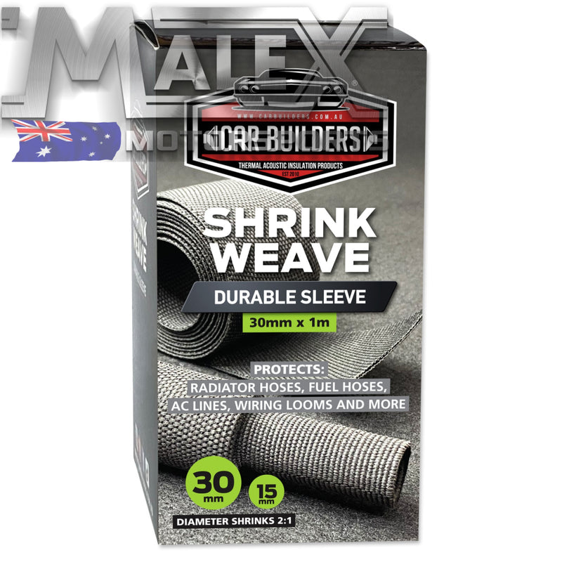 2:1 Shrink Weave 20 30 50 & 70 Mm Diameter Roll Length 1M 30Mm