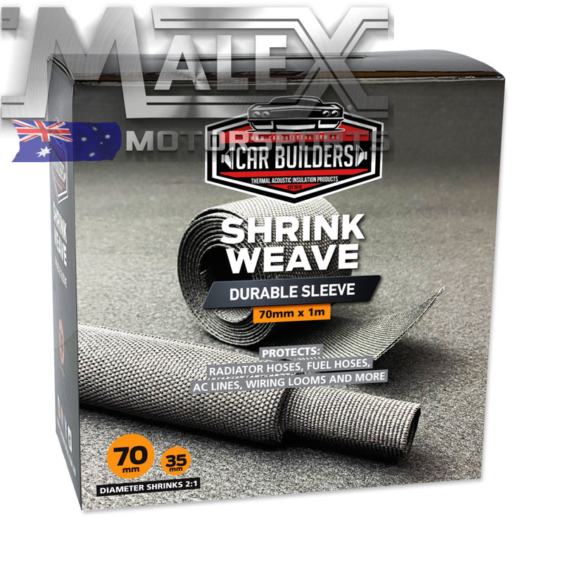 2:1 Shrink Weave 20 30 50 & 70 Mm Diameter Roll Length 1M 70Mm
