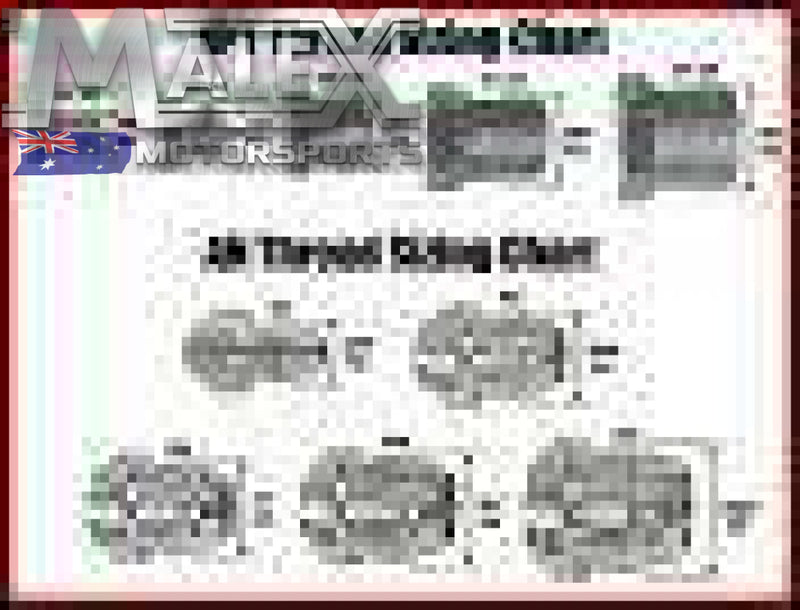 4L80E Transmission Adapter Fitting Front & Rear Port -6An Flare 6 An 4L80E Bare Adaptor