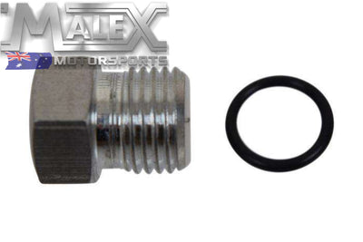 -6An Orb Straight Thread Plug Male Nut Block Off Cap Port Blanking Fitting 6An