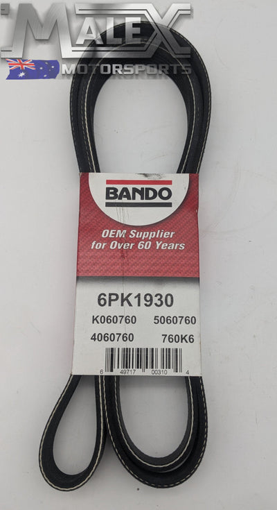 6Pk1930 Main Drive Serpentine Belt Lsa Accessory Bando