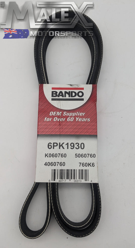 6Pk1930 Main Drive Serpentine Belt Lsa Accessory Bando