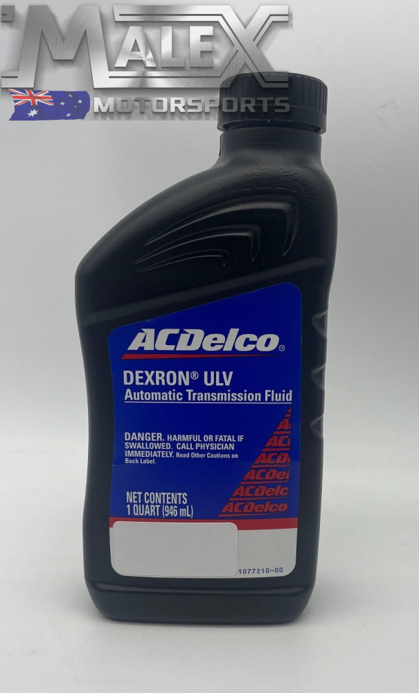 Acdelco Dexron Ulv Transmission Fluid 10L80 10L90 10R80 Chevrolet Silverado Zl1 Oil 10L1000 Alison