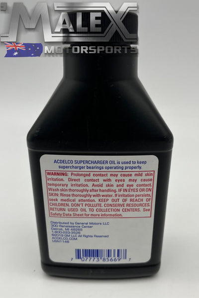 Acdelco Supercharger Oil Suit Lsa 12345982 Eaton Vf Gts