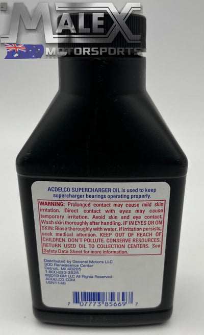 Acdelco Supercharger Oil Suit Lsa 12345982 Eaton Vf Gts Two Bottles