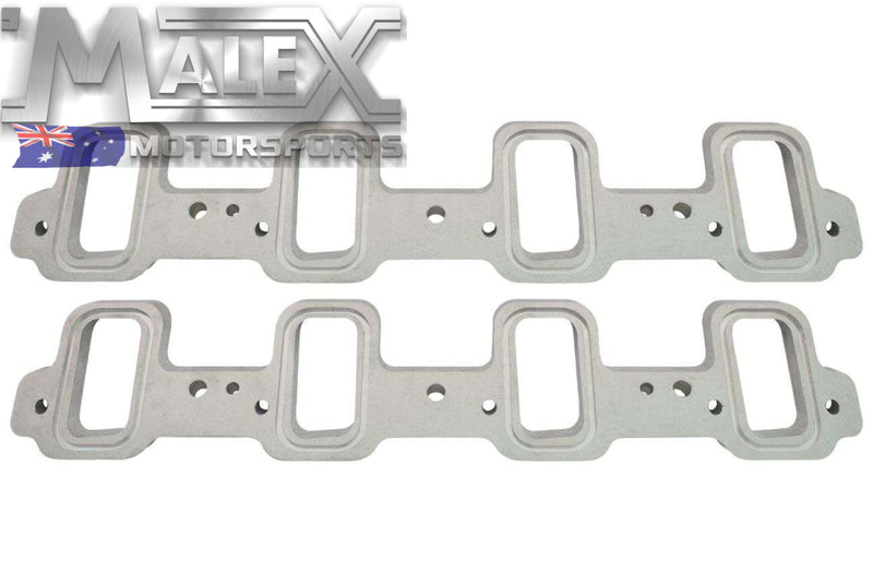 Billet Ls Intake Manifold Spacer For Rectangle Port Cylinder Head Ls3 L76 L77 L98 Ls9 Lsa Adapter