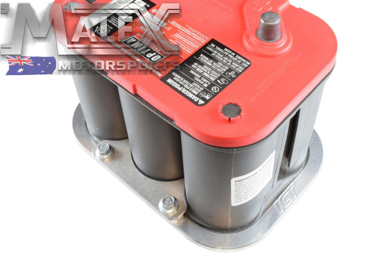 Billet aluminium optima battery tray ad clamp