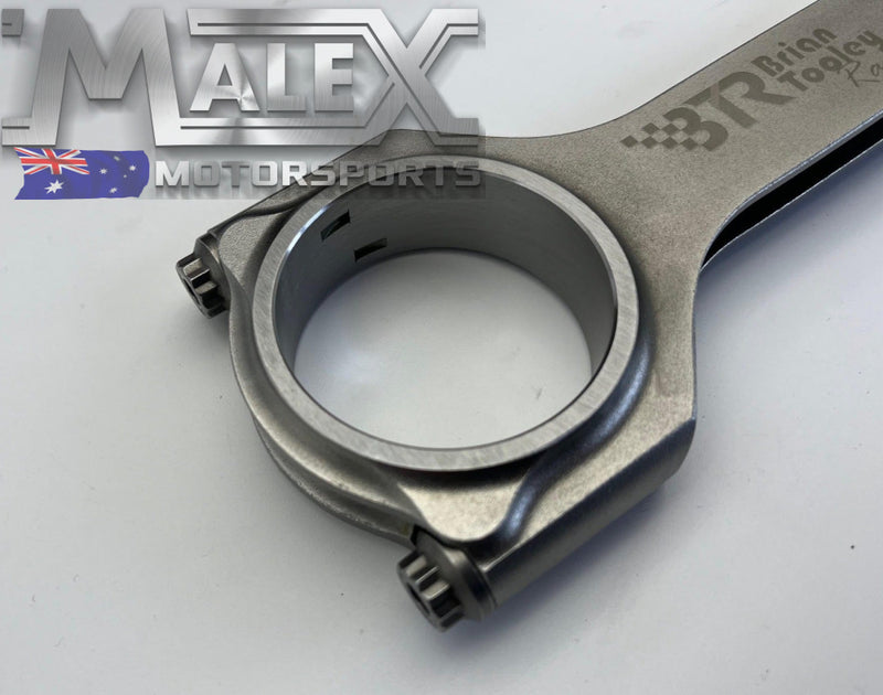 Btr Ls 4340 Forged H Beam Connecting Rods 6.125 Con Rod Arp Bolts Ls1 Ls2 Ls3