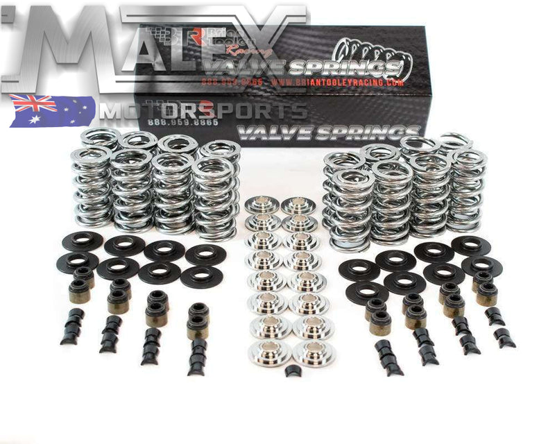 Brian Tooley Ls Dual Valve Spring Kit Ls1 Ls2 Ls3 Titanium Retainers Btr Valve Springs