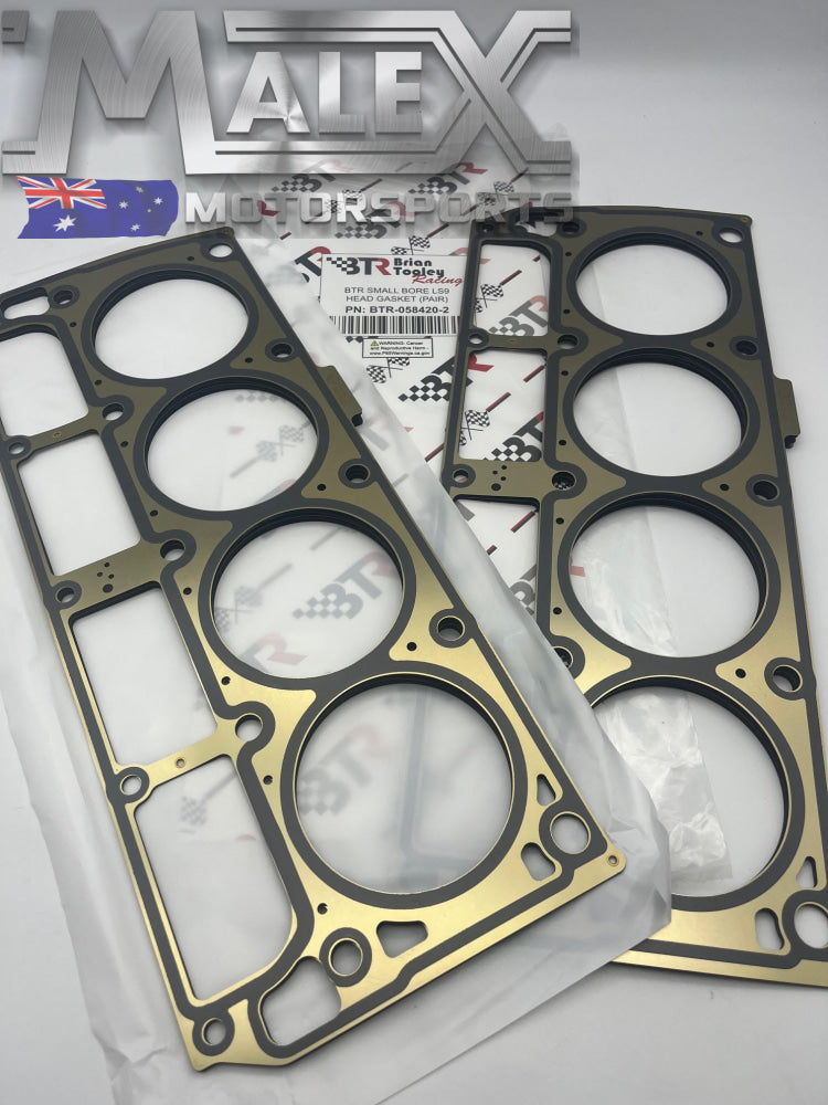 Btr Small Bore Head Gaskets 7 Layer Mls 055’’ Thick 3.950’’ Ls1 5.7 5.3
