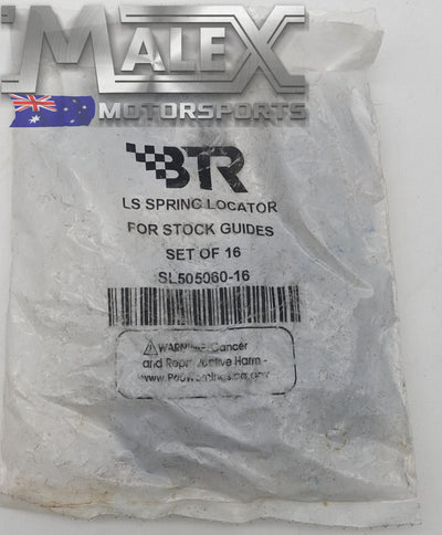 BTR SPRING LOCATOR SET -.505’’ ID -.060’’ THICK - SL505060-16 Valve springs