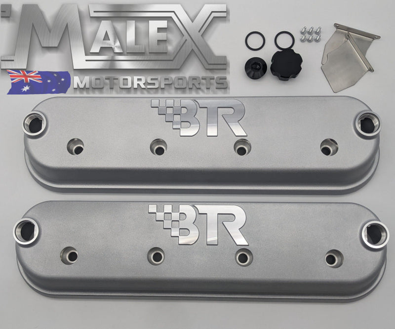 Btr Valve Covers (Silver) Ls1 L76 L77 Ls2 Ls3 Ls7 Ls9 Lsa Rocker Cover