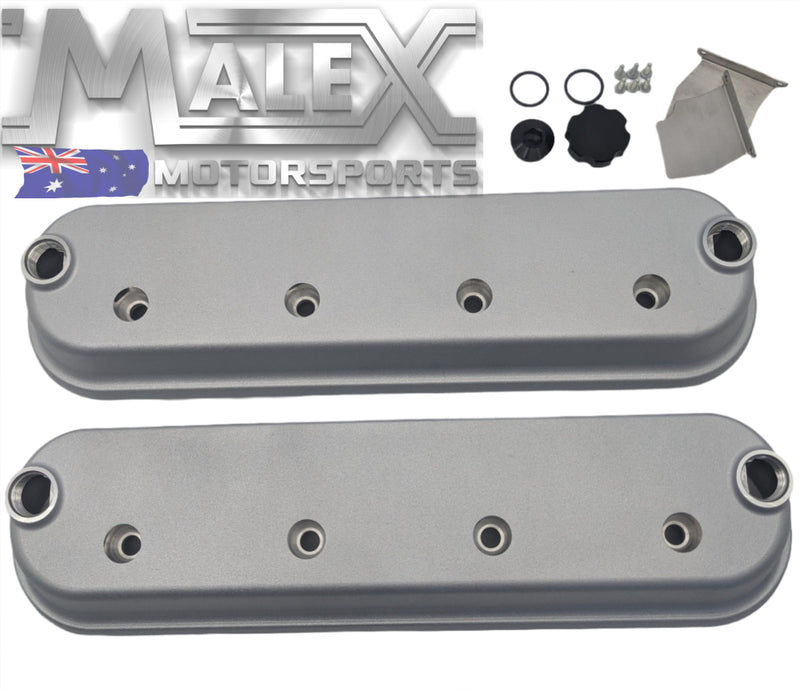 Btr Valve Covers (Silver)(No Logo) Ls1 L76 L77 Ls2 Ls3 Ls7 Ls9 Lsa Rocker Cover