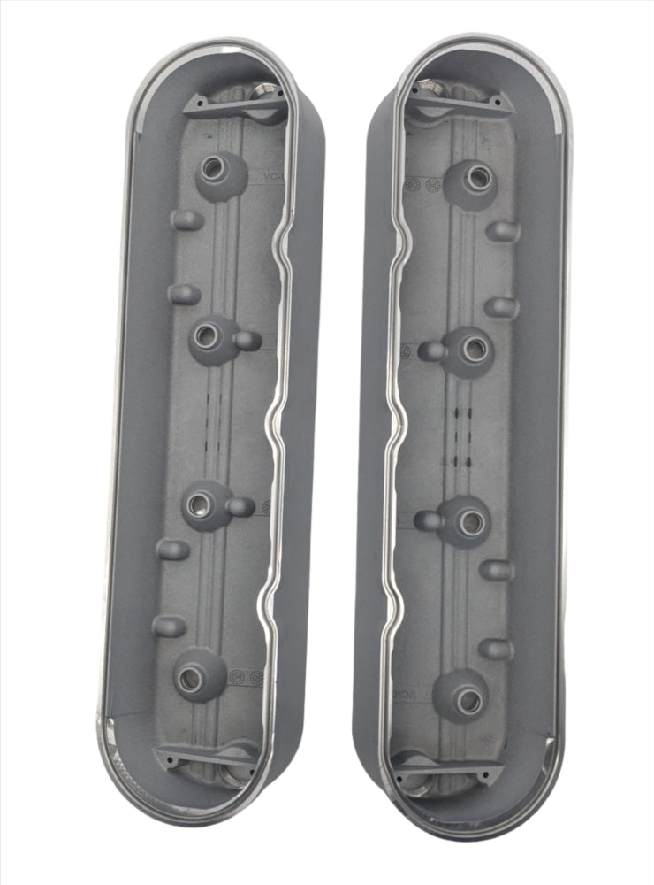 Btr Valve Covers (Silver)(No Logo) Ls1 L76 L77 Ls2 Ls3 Ls7 Ls9 Lsa Rocker Cover