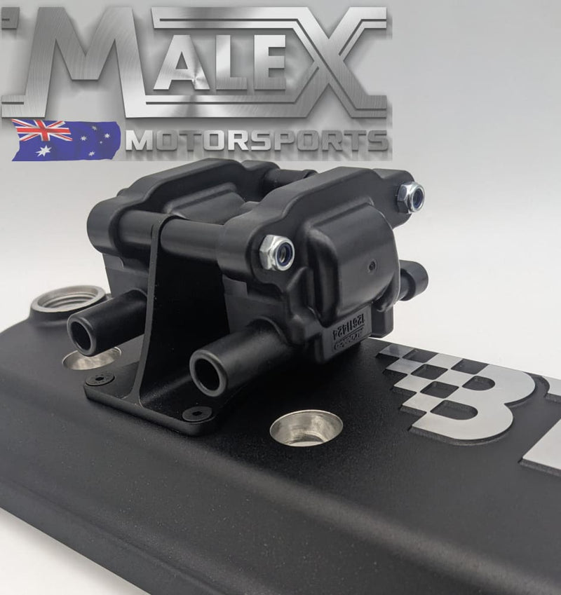 BTR VALVE COVERS WITH COIL BRACKETS (Black) LS1,L76,L77,LS2,LS3,LS7,LS ...