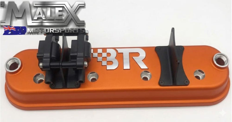 BTR VALVE COVERS WITH COIL BRACKETS (ORANGE) LS1,L76,L77,LS2,LS3,LS7,L ...