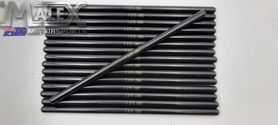 Crow Cams 7.375 Inch 5/16 0.080 Wall 180 Radius Carbon Steel Pushrod X16 Pushrods