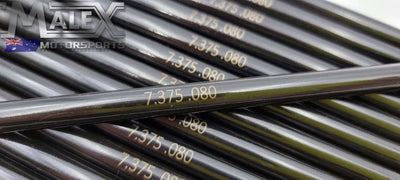 Crow Cams 7.375 Inch 5/16 0.080 Wall 180 Radius Carbon Steel Pushrod X16 Pushrods