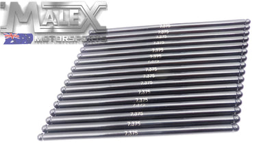Crow Cams 7.375 Inch 5/16 0.110 Wall 210 Radius Chrome Moly Pushrod X16 Pushrods