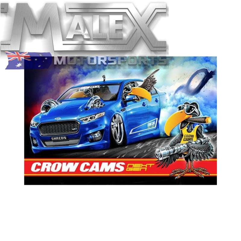 Crow Cams Banner Ford Burnout Small
