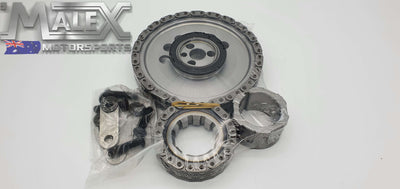 Cs8Ls2 Chev Ls2 Double Row Single Pole 3 Bolt Cam Timing Chain Gear Set