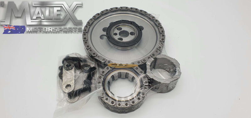 Cs8Ls2 Chev Ls2 Double Row Single Pole 3 Bolt Cam Timing Chain Gear Set