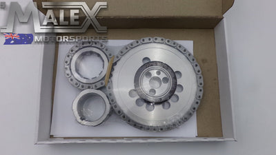 Cs8Ls7-Sr Chev Ls3 L98 Single Row Four Pole 3 Bolt Cam Timing Chain Gear Set