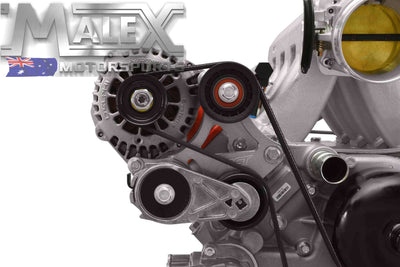 Driver Side High Mount Alternator Relocation Bracket Ls1 Ls2 Ls3 L98 Vt-Vz Offset Accessory Bracket