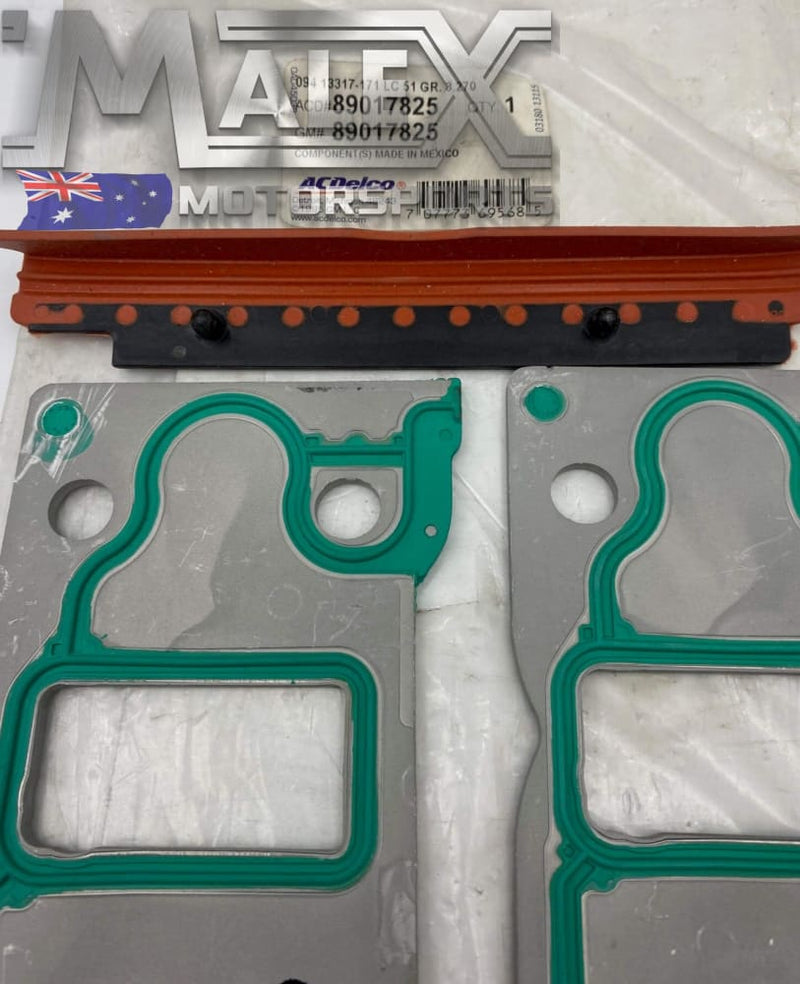 Ecotec L36 & supercharged V6 L67 Inlet Manifold Valley Gaskets GM Stee ...