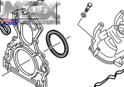 Genuine Gm Rear Main Oil Seal Lt4 Lt1 Lt5