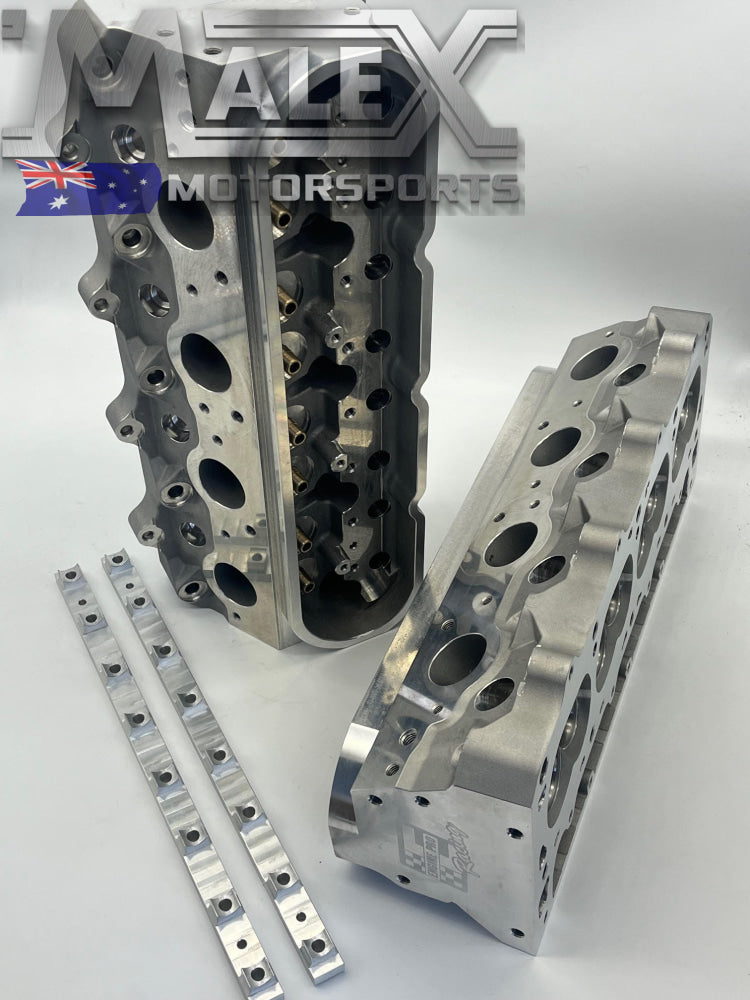 Engine Pro Racing 6 Bolt Cylinder Heads 61Cc 240Cc Intake Runner 11 Degree Valve Angle Lsx
