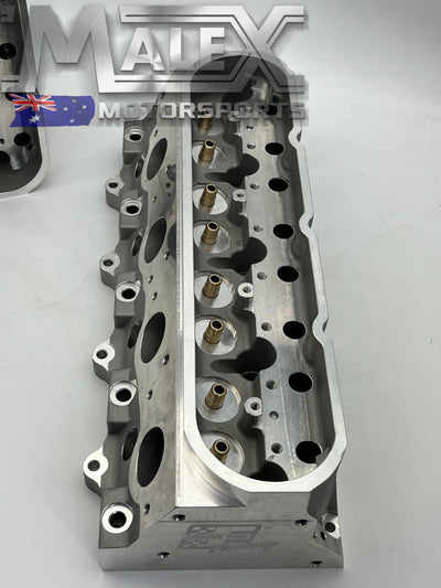 Engine Pro Racing 6 Bolt Cylinder Heads 69Cc 255Cc Intake Runner 11 Degree Valve Angle Lsx Dart