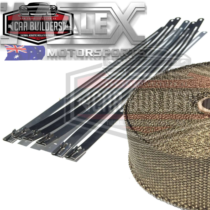 Exhaust Header Wrap (50Mm) Extractor Heat Insulation