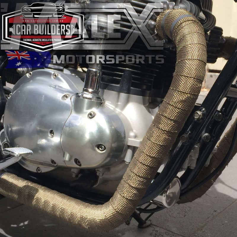 Exhaust Header Wrap (50Mm) Extractor Heat Insulation