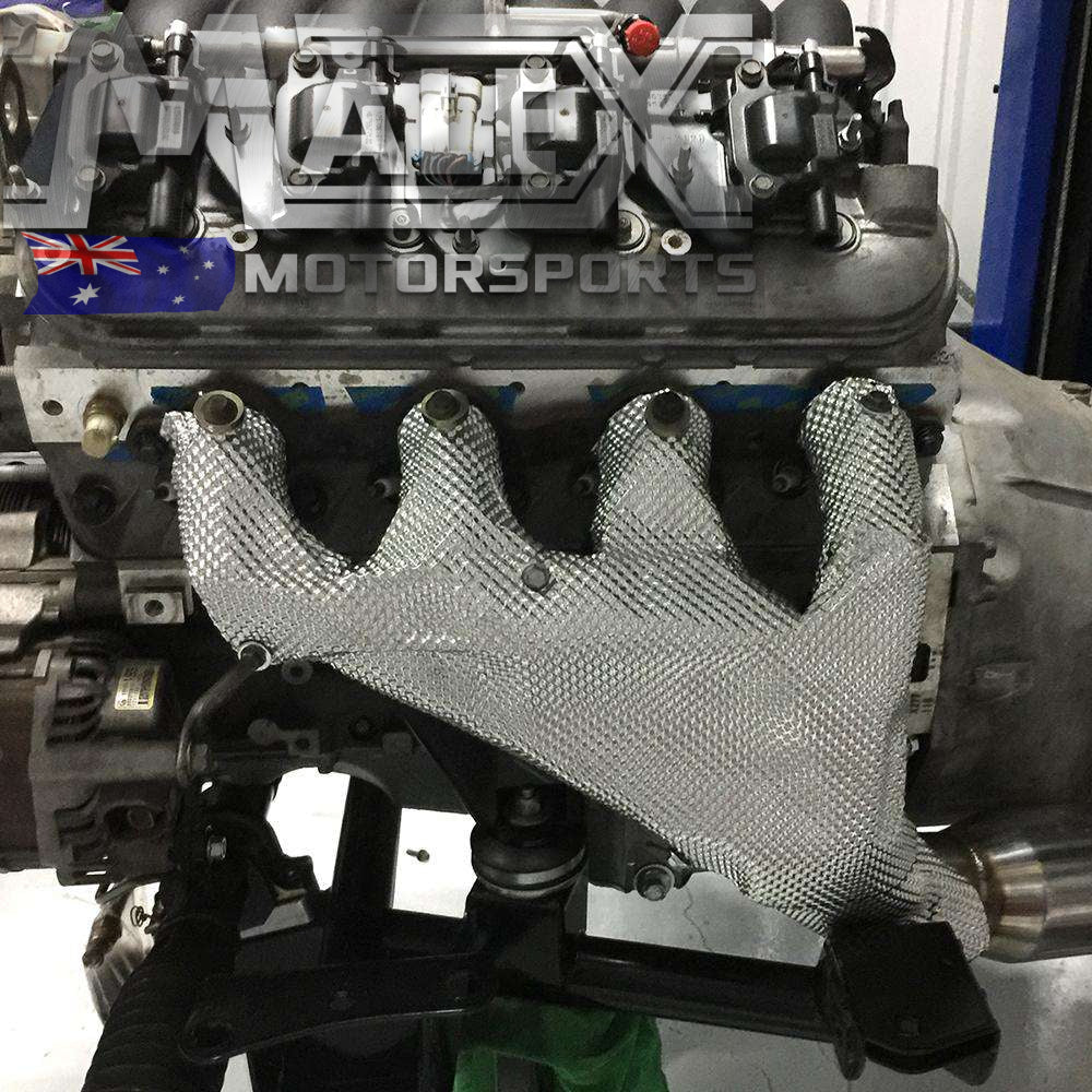 Exhaust Heat Shield 300mm x 500mm suit Automotive Turbo Engine Bay L Malex Motorsports Australia