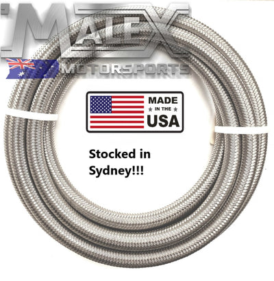 Fragola 10An 5/8 Stainless Race Hose 3000 Series 1 Metre Braided Made In The Usa 10An