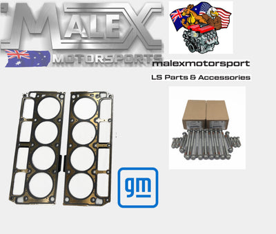 Gasket Kit LS1 Genuine GM Cylinder Head Gaskets and Head Bolt Kit 5.7L (early long bolts) Gasket Kit