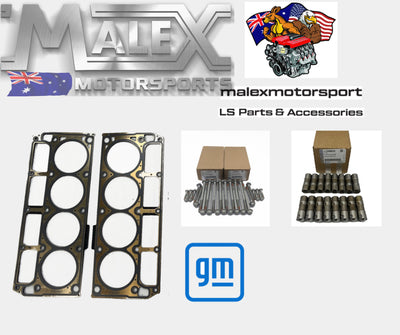 Gasket Kit LS1 Genuine GM Cylinder Head Gaskets Genuine LS7 Lifters Genuine Head Bolt Kit 5.7L (early long bolts)