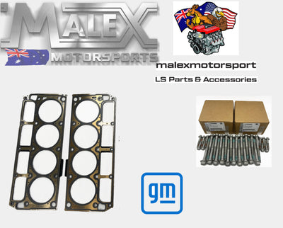 Gasket Kit LS1 Genuine GM Cylinder Head Gaskets Genuine Short Head Bolts MLS 5.7L (Short Bolts) Gasket Kit