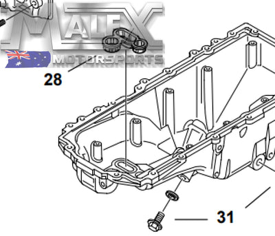 Genuine Gm Front Oil Pan Seal Lt1 Lt4 Lt5