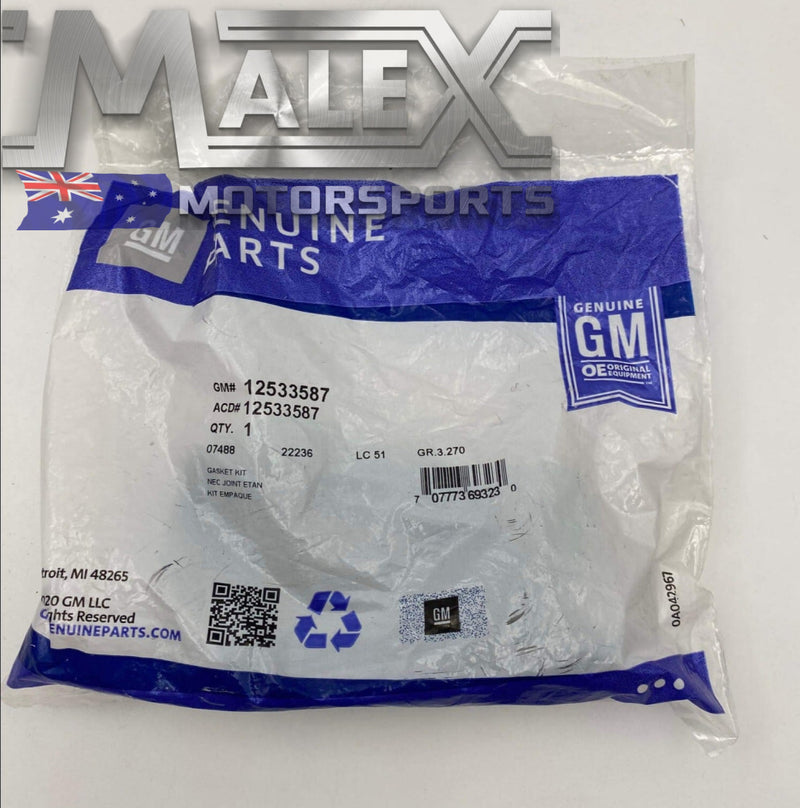Genuine Gm Ls1 Intake Inlet Manifold Gasket Seals Set Ls6 Vt Vx Vy Vz Hsv