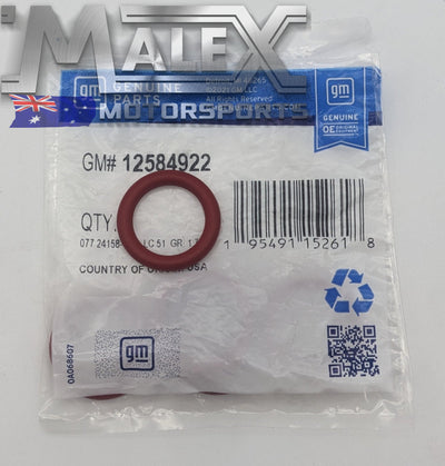 Genuine Gm Oil Pump Pick Up Oring Red 12584922 L76 L77 L98 LS1 LS2 LS3 LSA