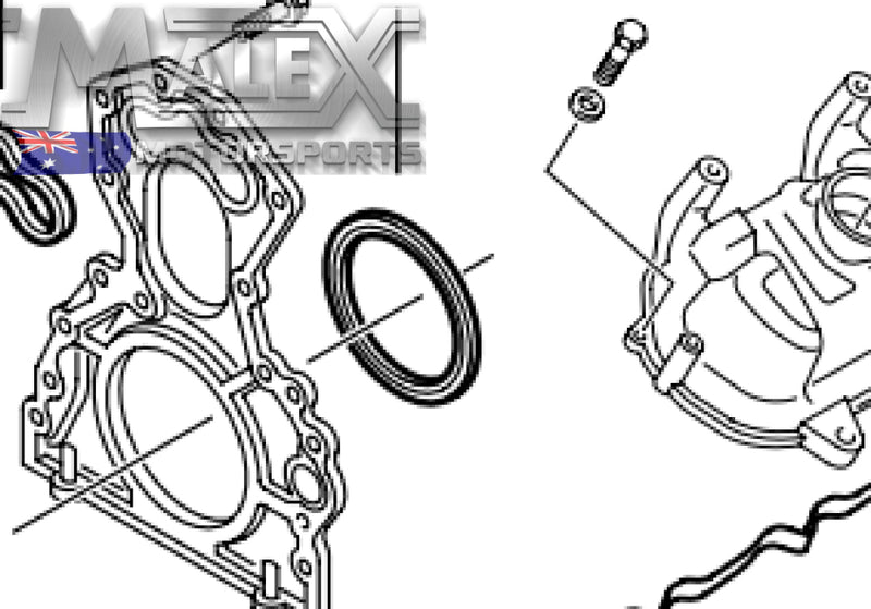 Genuine Gm Rear Main Oil Seal Lt4 Lt1 Lt5