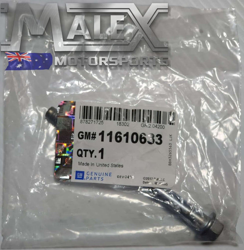 Genuine GM Starter Motor Bolt suits LS1 LS2 LS3 L98 L77 L76 11610633 ...