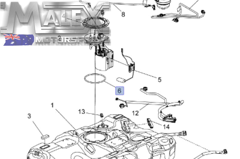 Genuine GM VE Fuel Pump Tank Seal Oring