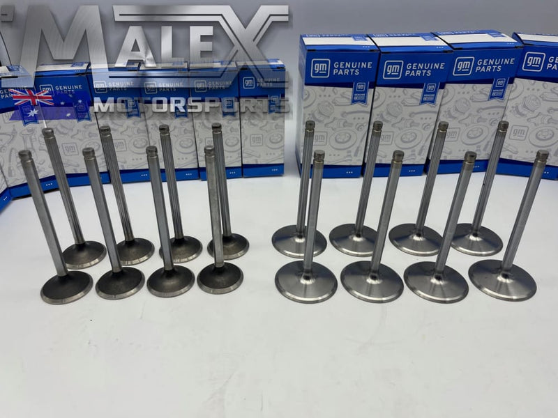 Genuine LS3 Inlet and Exhaust Valve Set – Malex Motorsports Australia