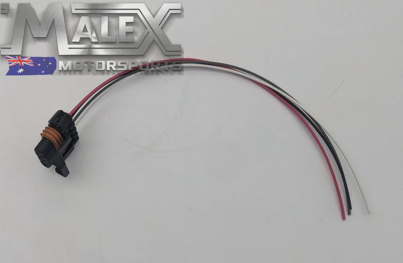 GM LS O2 Oxygen Sensor Flat 4-Wire Female Harness Connector Plug Pigta ...