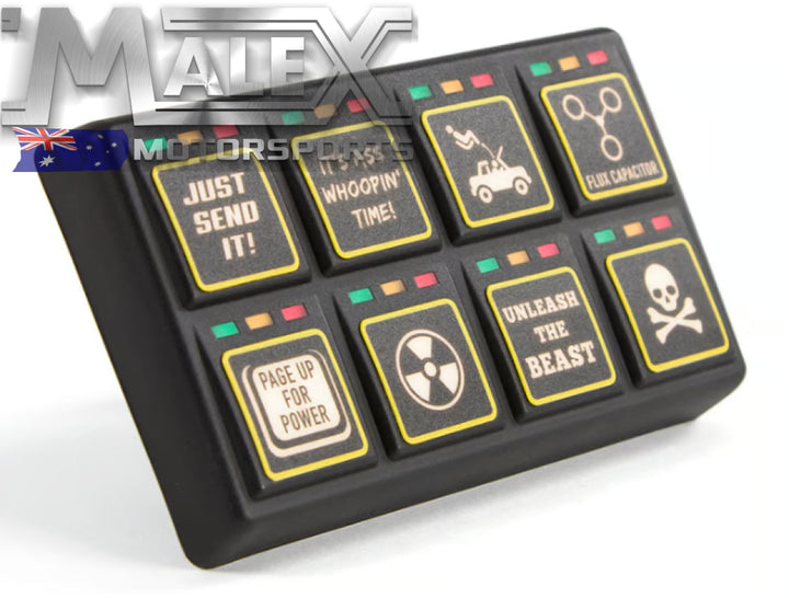 Haltech CAN Keypad 8 button (2x4) – Malex Motorsports Australia